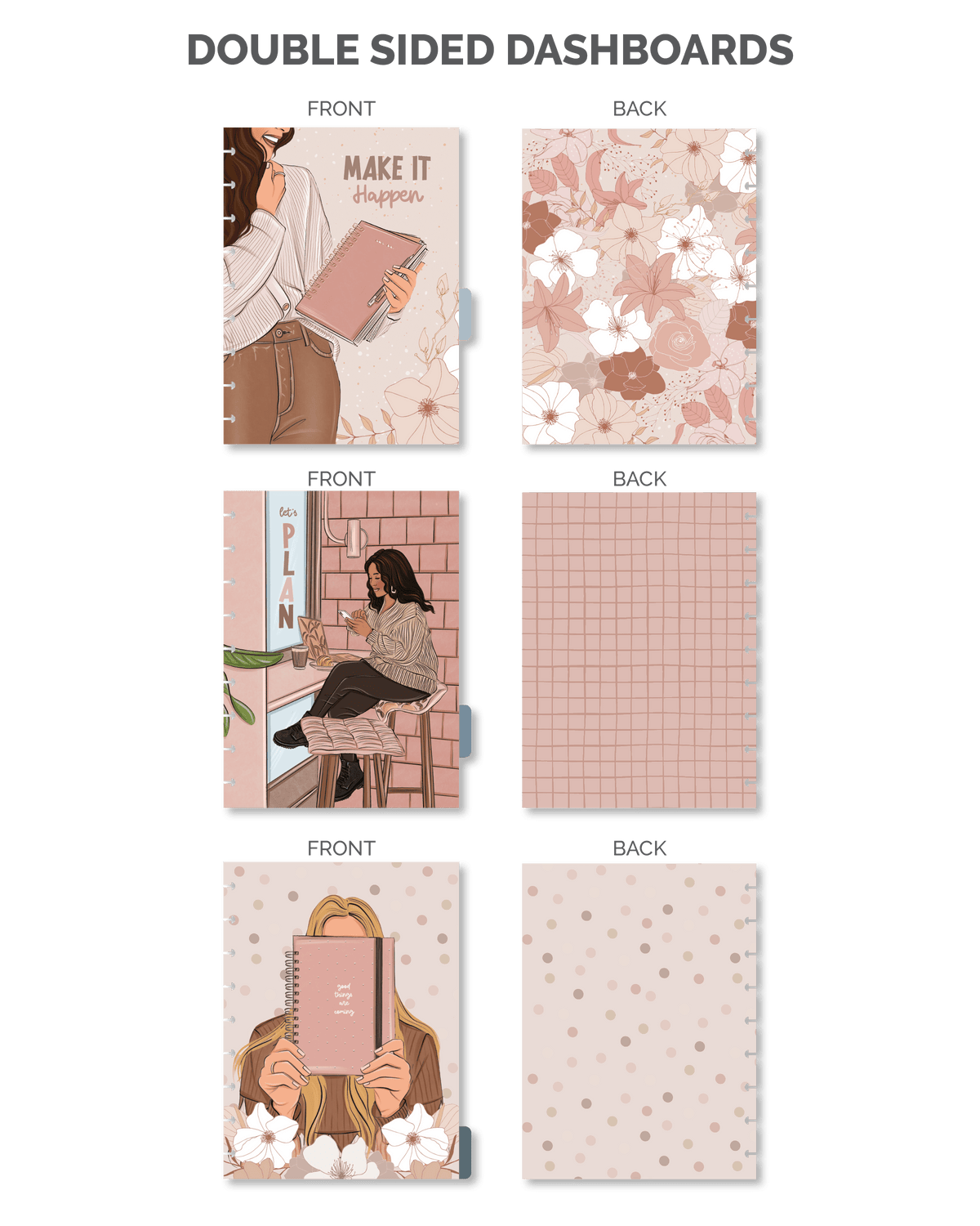 Shop Rongrong Planner Babe Planner Cover + Dashboards