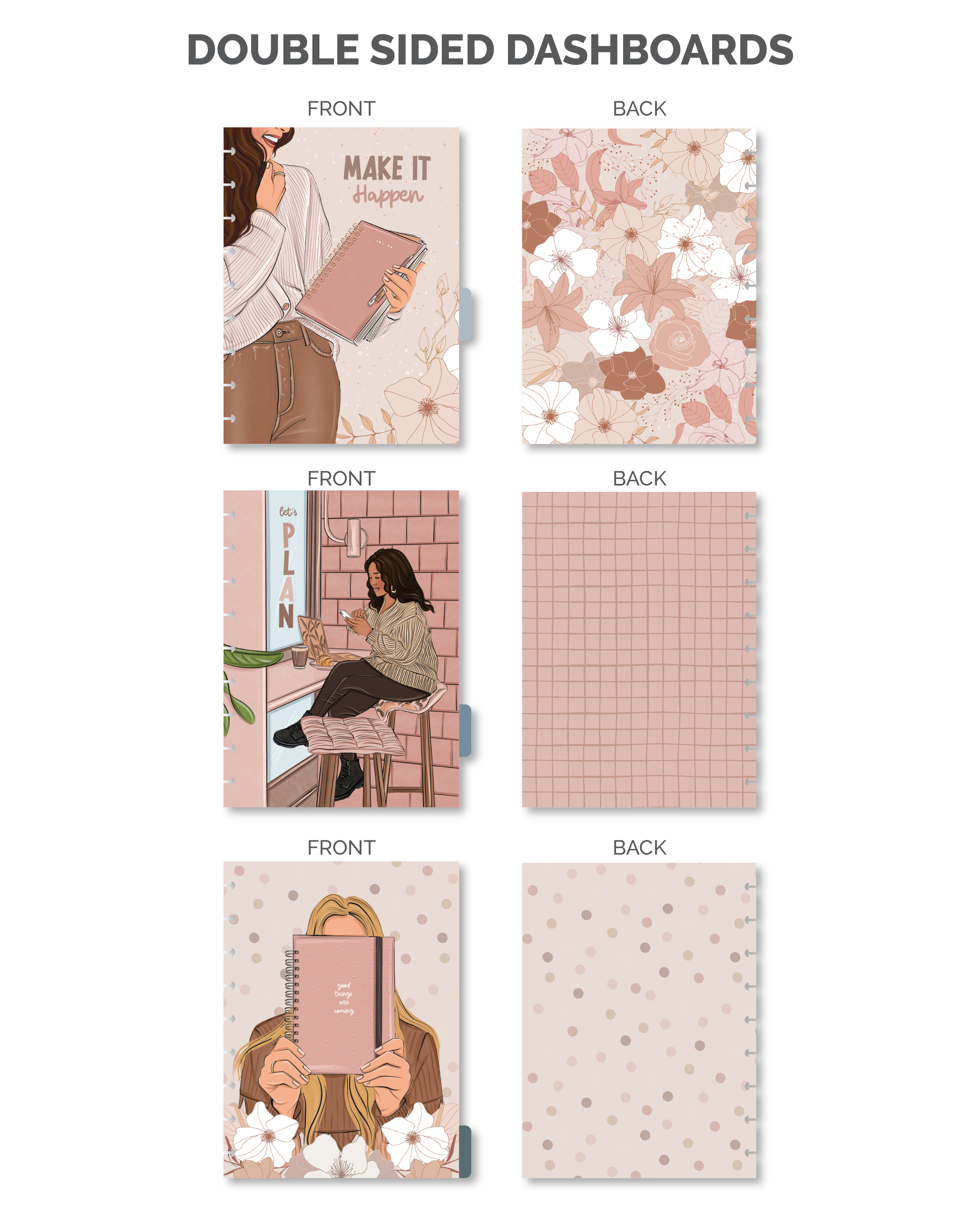 Shop Rongrong Planner Babe Planner Cover + Dashboards