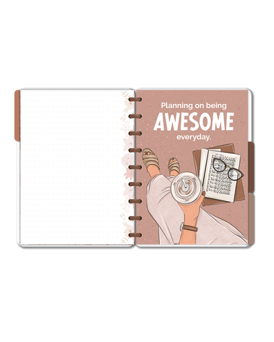 Shop Rongrong Planning On Being Awesome Discbound Notebook for Planners