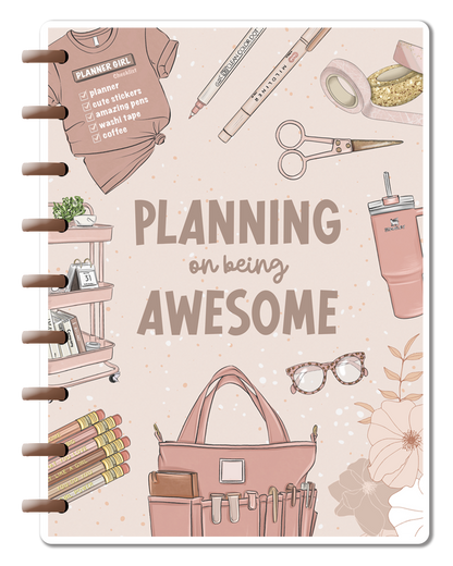 Shop Rongrong Planning On Being Awesome Discbound Notebook