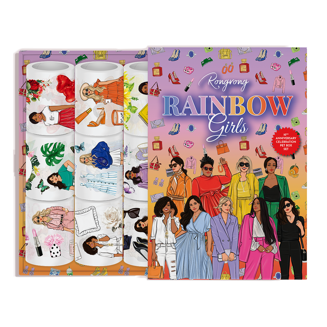 Shop Rongrong Rainbow Girls PET Tape Box