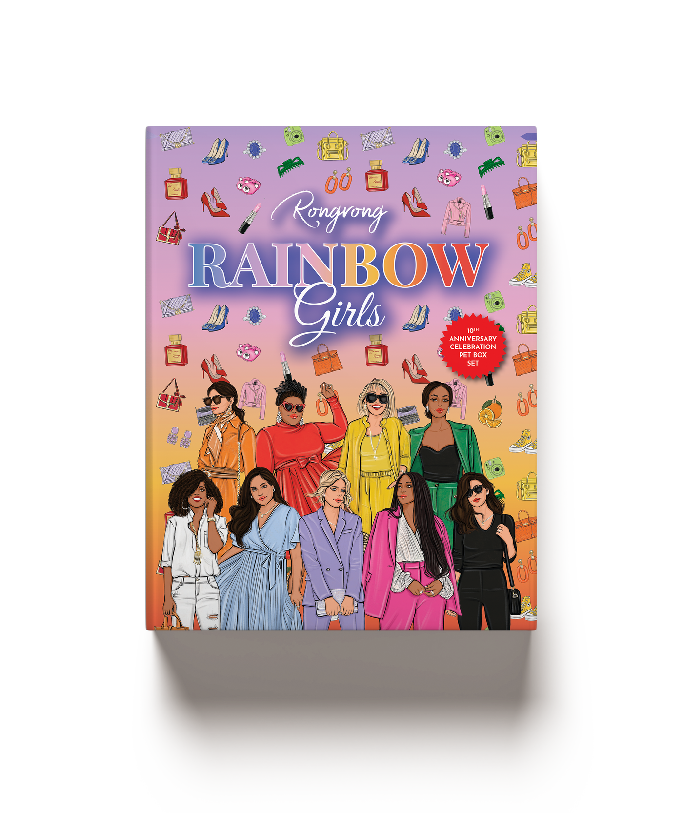 Shop Rongrong Rainbow Girls PET Tape Box