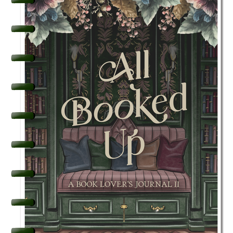 Shop Rongrong Dark Accademia All Booked Up Journal Cover