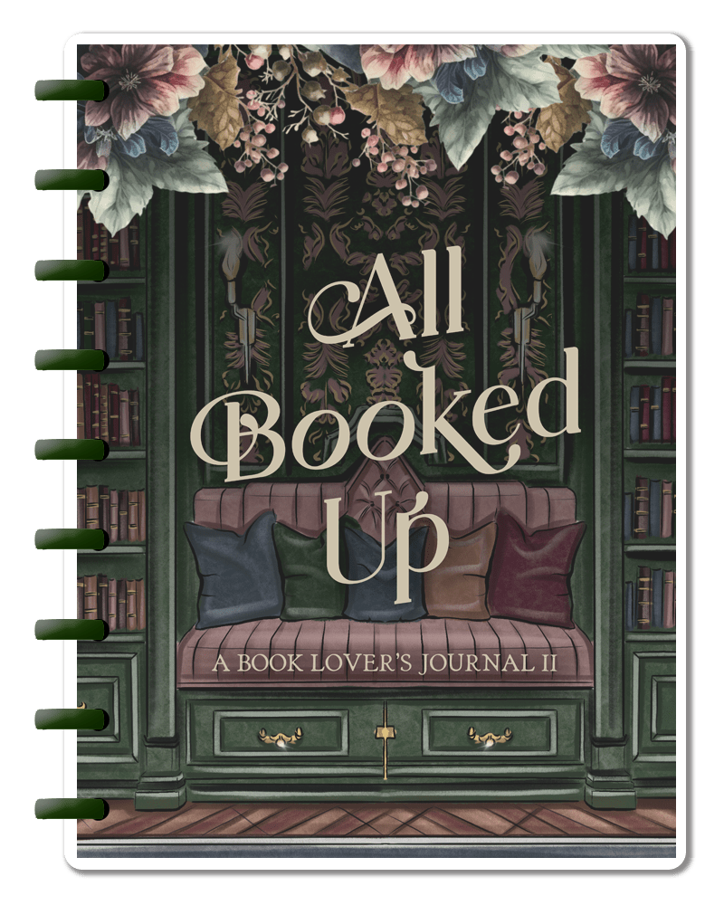 Dark Academia All Booked Up Reading Journal
