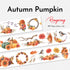 Shop Rongrong Autumn Pumpkin PET Tape Flat Lay