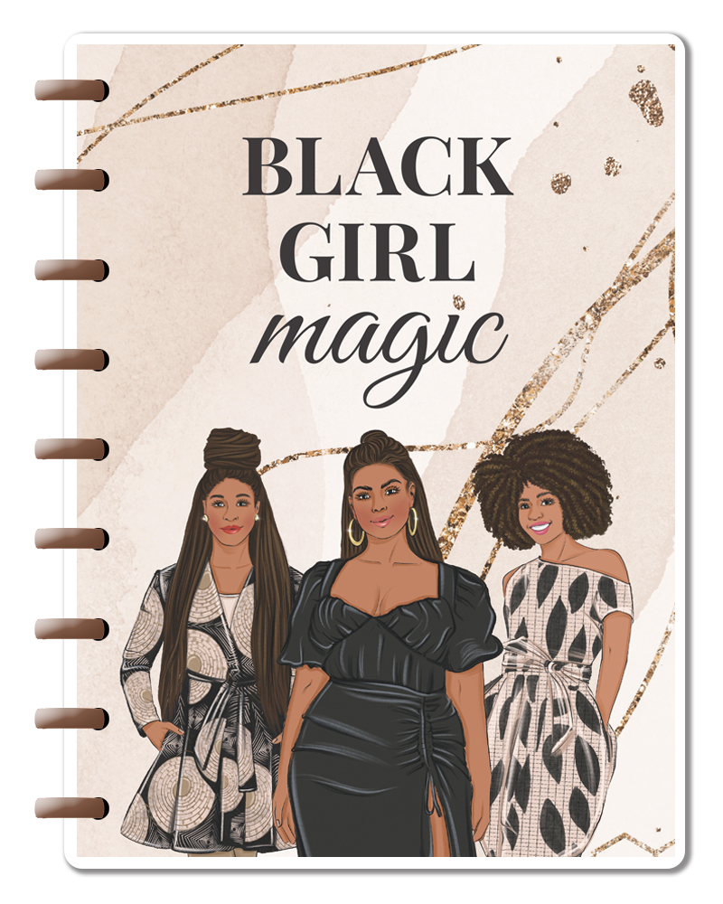 Shop Rongrong Black Girl Magic Discbound Notebook