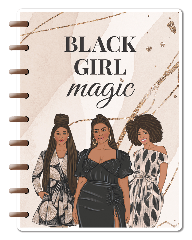 Shop Rongrong Black Girl Magic Discbound Notebook