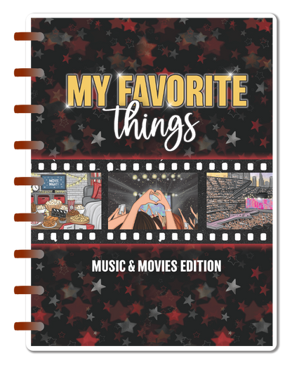 My Favorite Things Music &amp; Movies Edition Journal