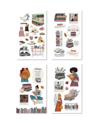 Shop Rongrong Bookwrom NO. 2 Digital Planner Sticker Pack [DIGITAL DOWNLOAD]Cozy vibes