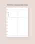 Shop Rongrong Planner Vertical Layout Insert