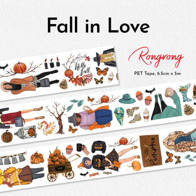 Shop Rongrong Fall in Love PET Tape Flat Lay