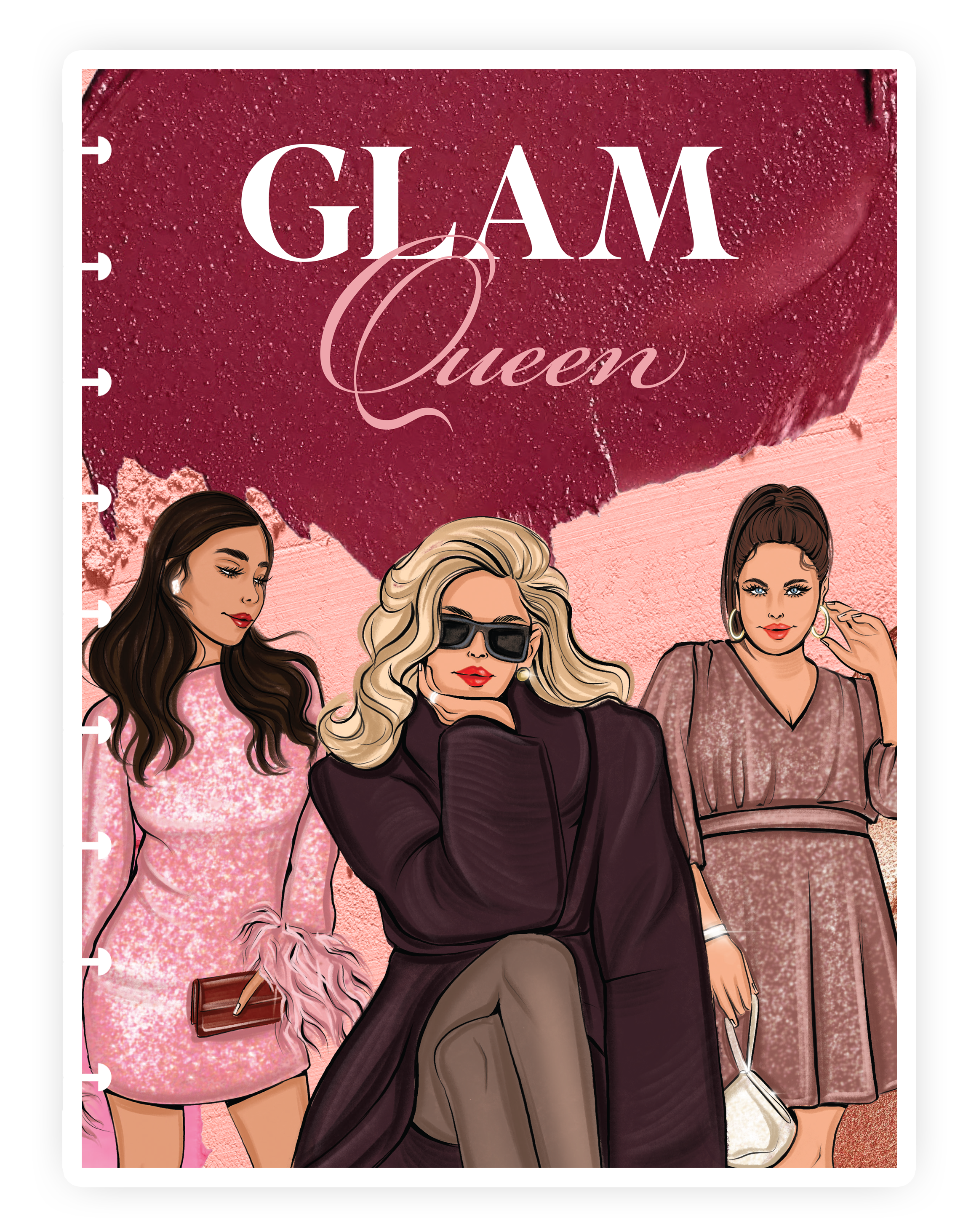 Glam Babe Planner Cover