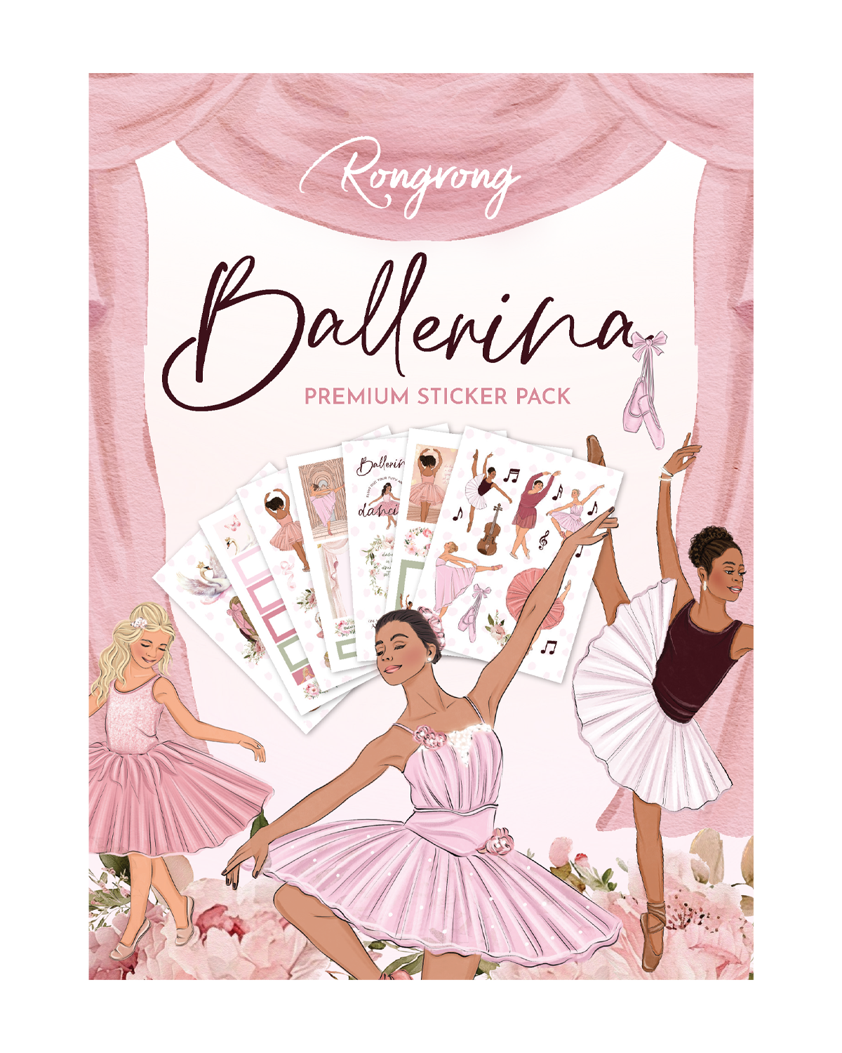 Shop Rongrong Ballerina Sticker Pack