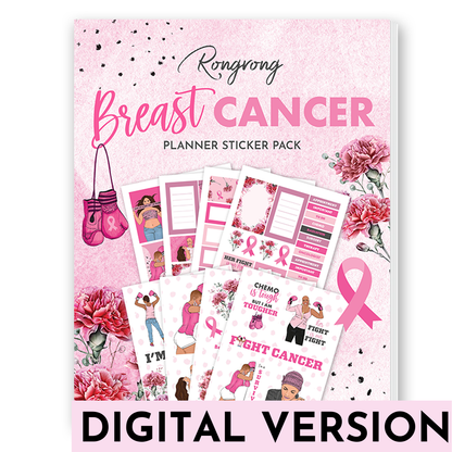 Breast Cancer Sticker Pack [DIGITAL DOWNLOAD]