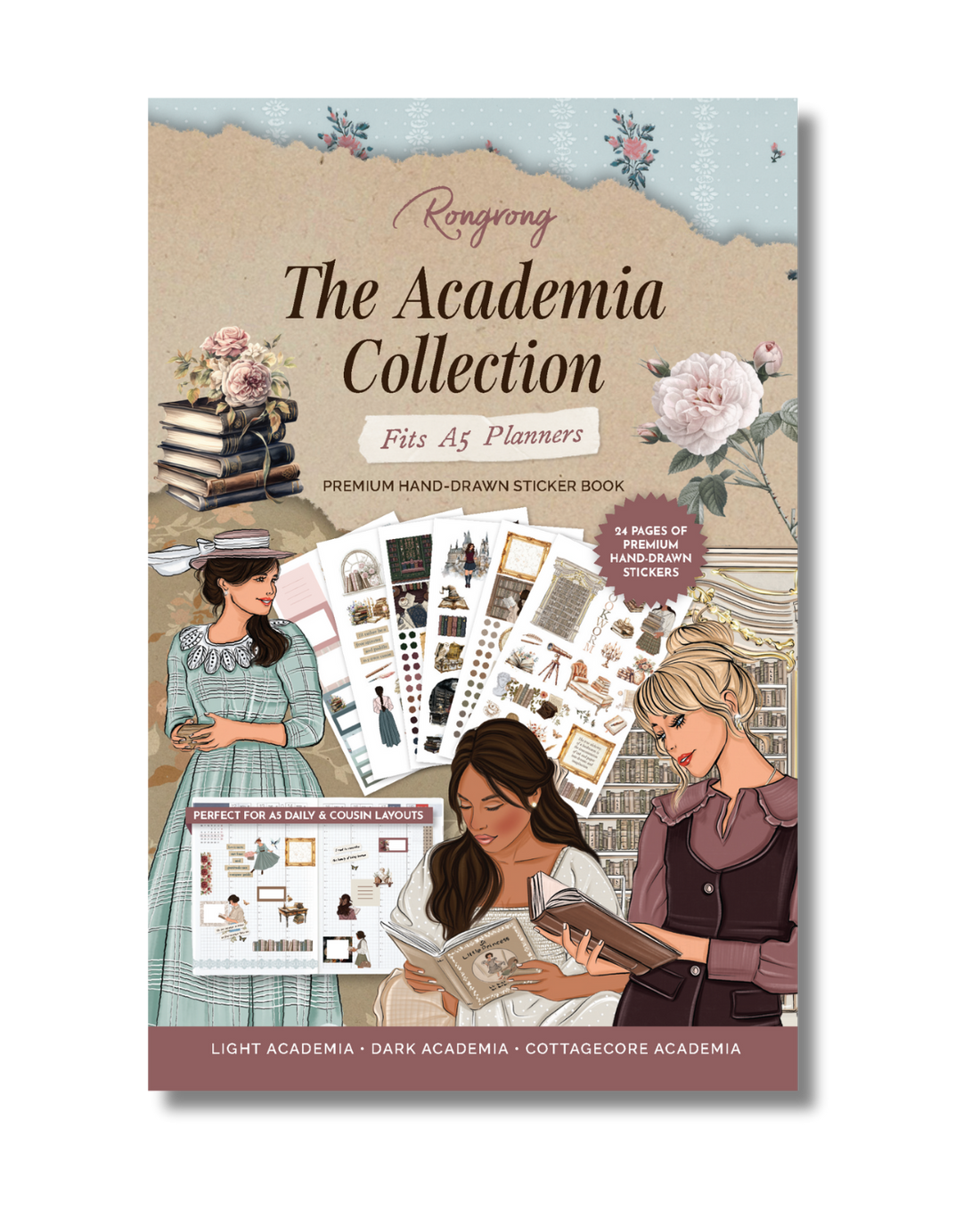 The Academia Collection Hobonichi Sticker Book