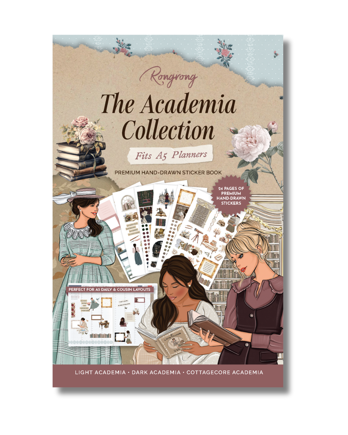 The Academia Collection Hobonichi Sticker Book