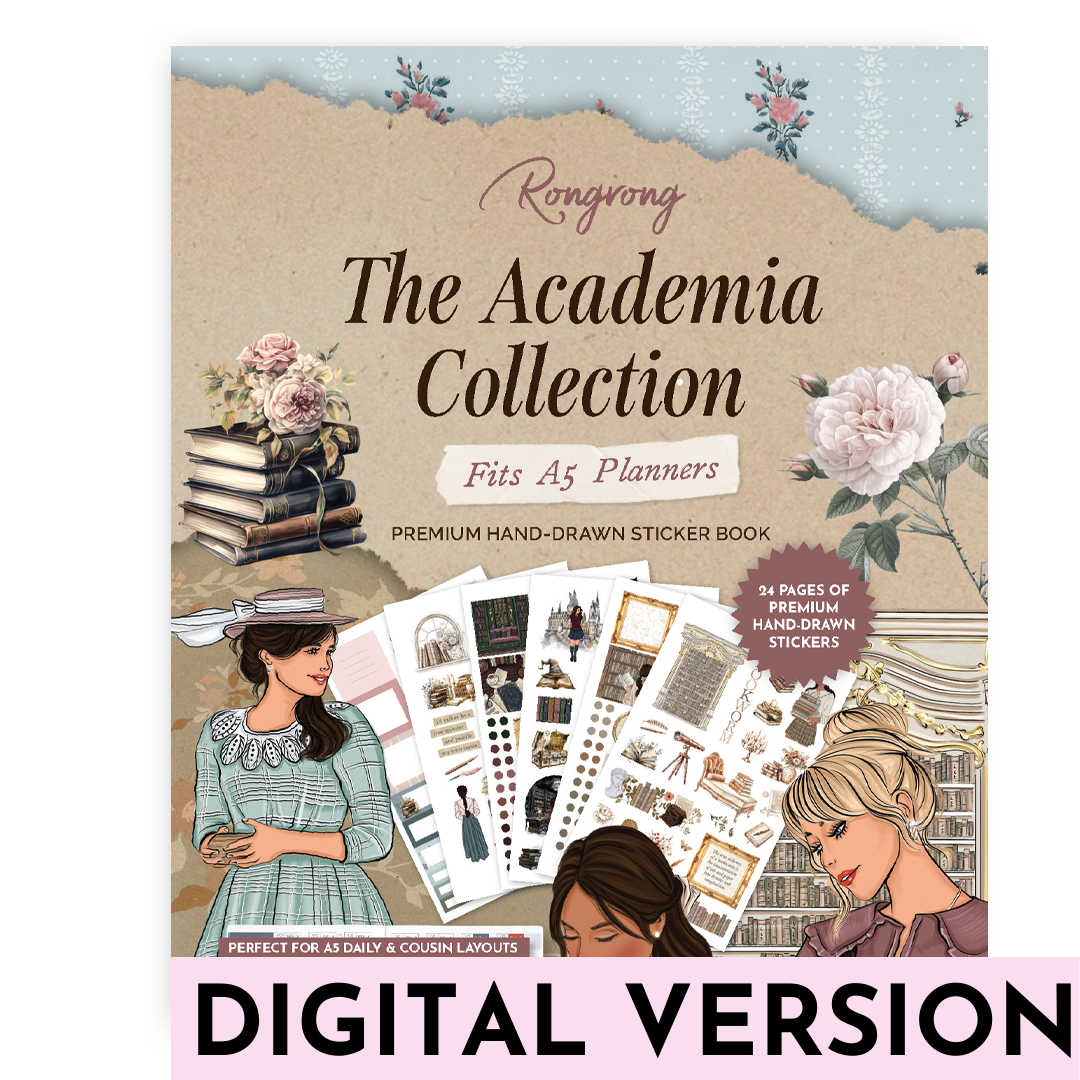 The Academia Collection Hobonichi Sticker Book