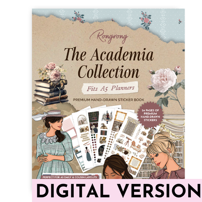 The Academia Collection Hobonichi Sticker Book