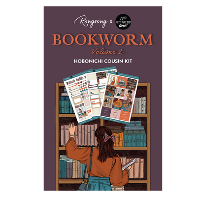 Shop Rongrong Bookworm Vol. 2 Hobonichi Sticker Kit