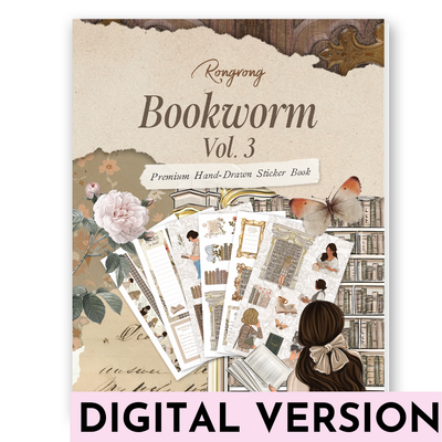 Shop Rongrong Bookwrom Vol. 3 Digital Planner Sticker Book