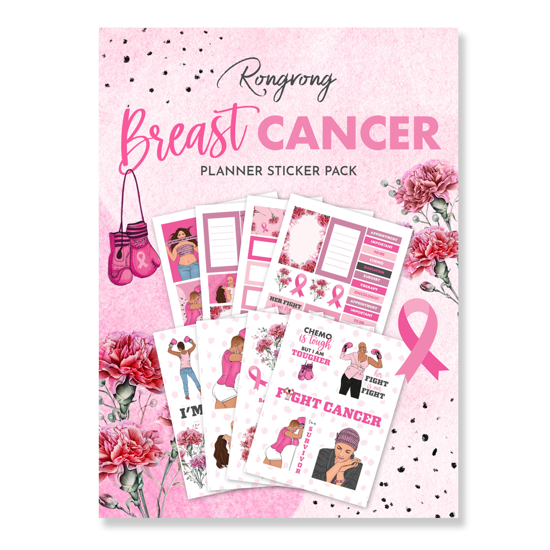 Shop Rongrong Breast Cancer Planner Sticker Pack