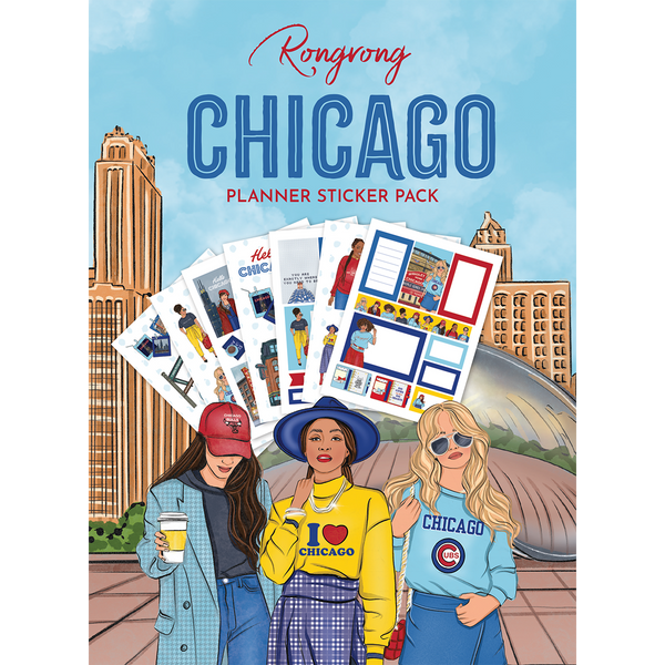 Chicago Planner Sticker Pack [Rongrong City Series]
