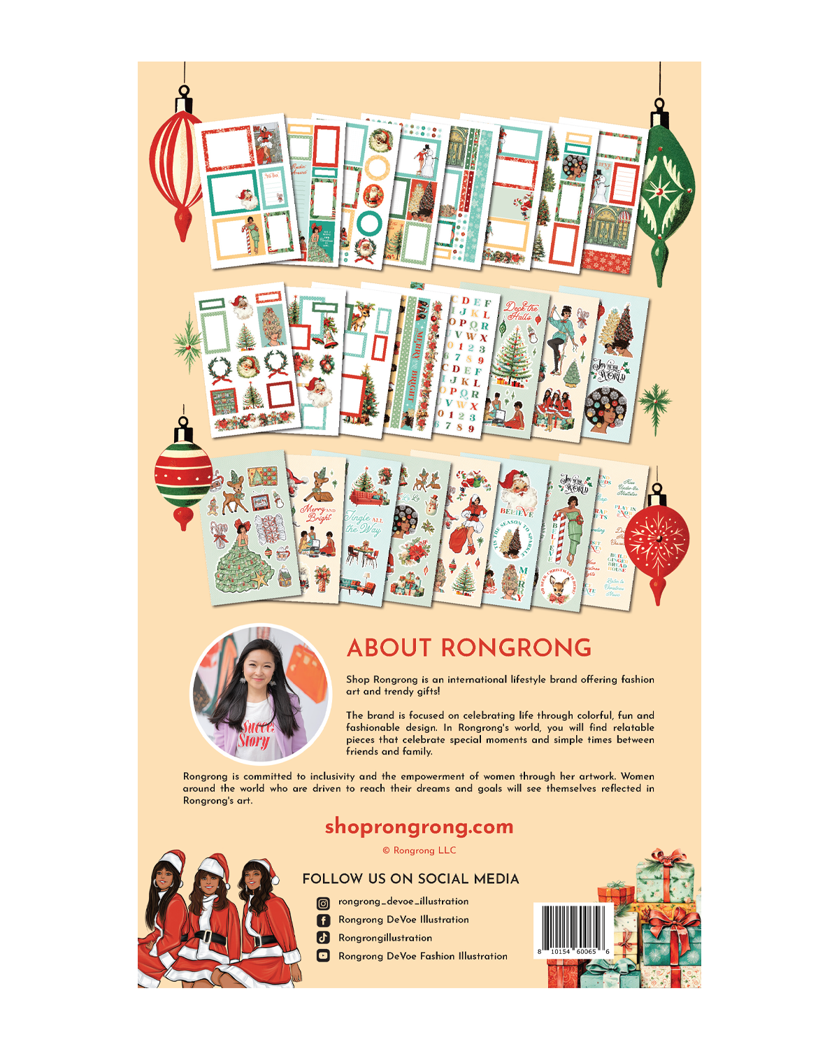 Shop Rongrong Jingle All The Way Sticker Book