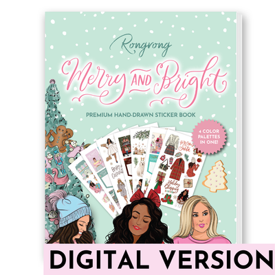 Shop Rongrong Merry and Bright DIgital Sticker Book