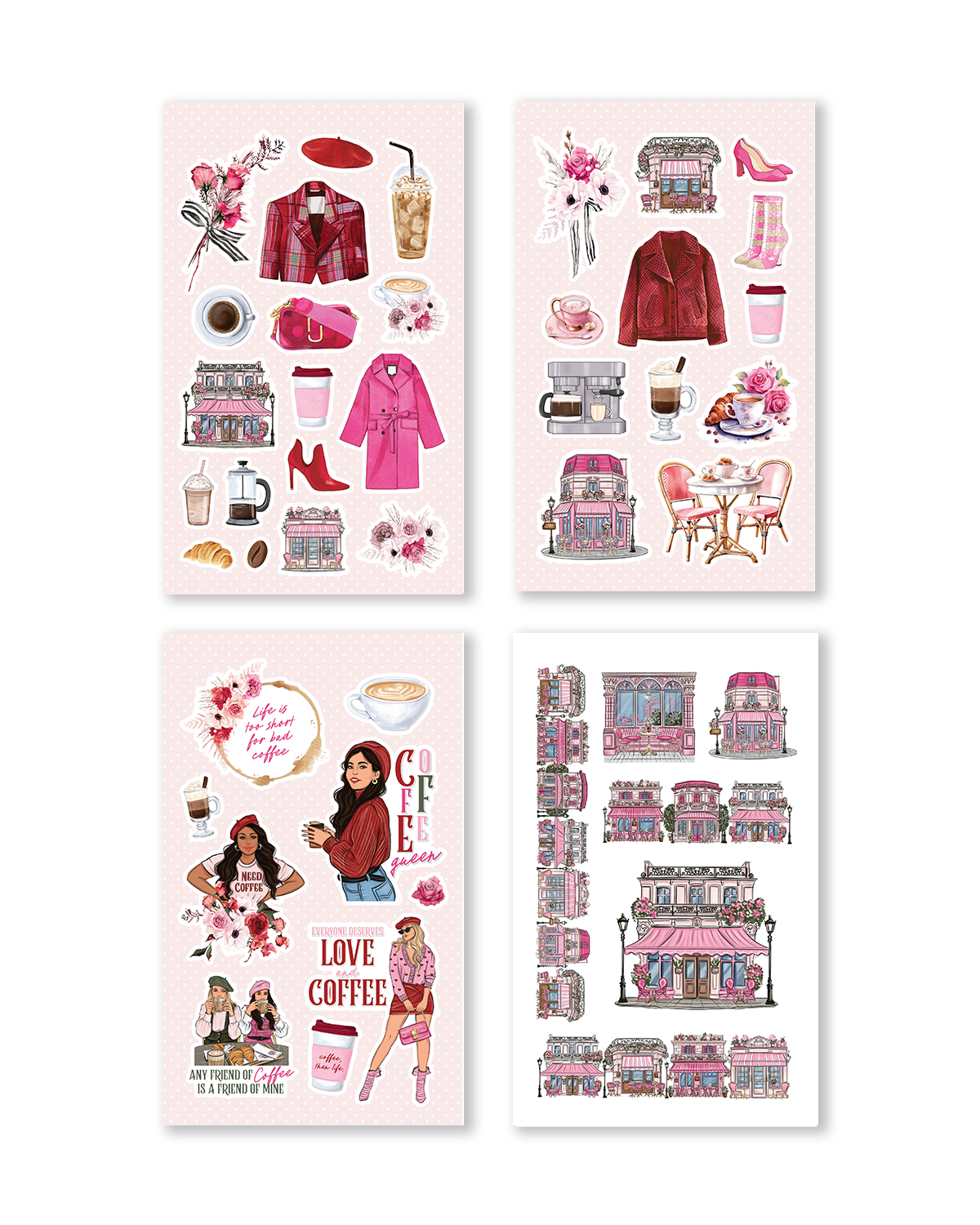 Shop Rongrong Coffee Queen 2 Sticker Book