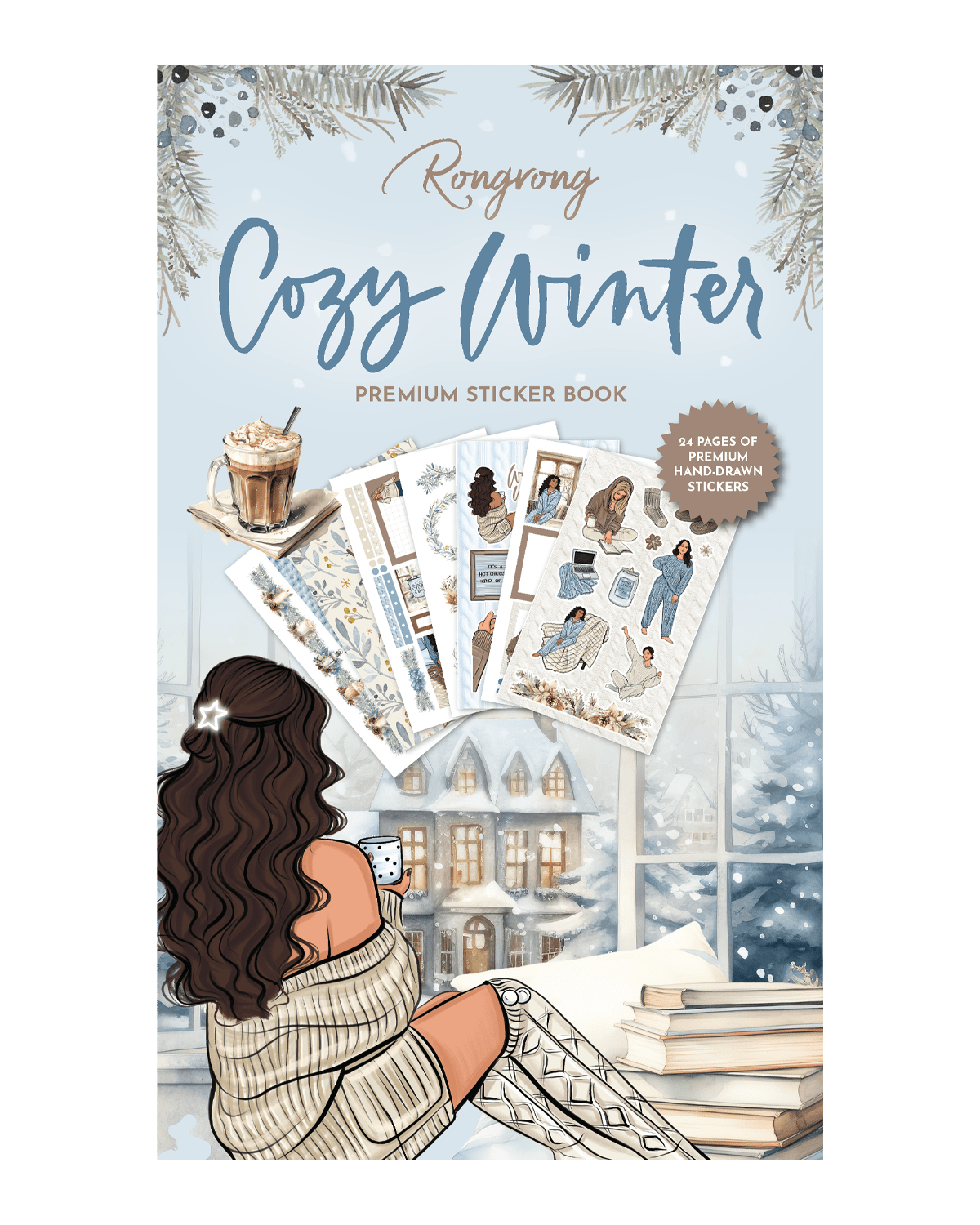 Cozy winter sticker book