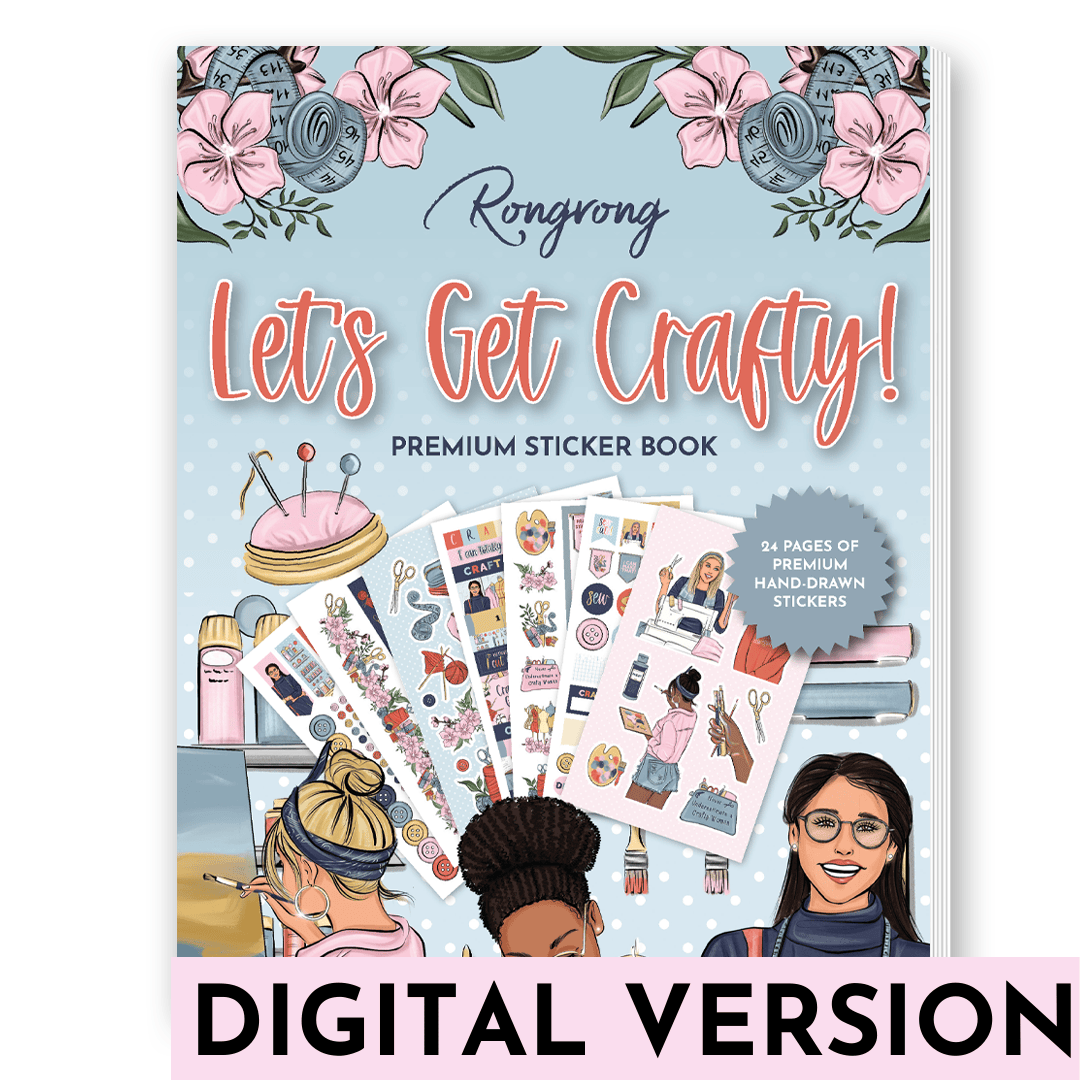 Shop Rongrong Let's Get Crafty Digital Sticker Book