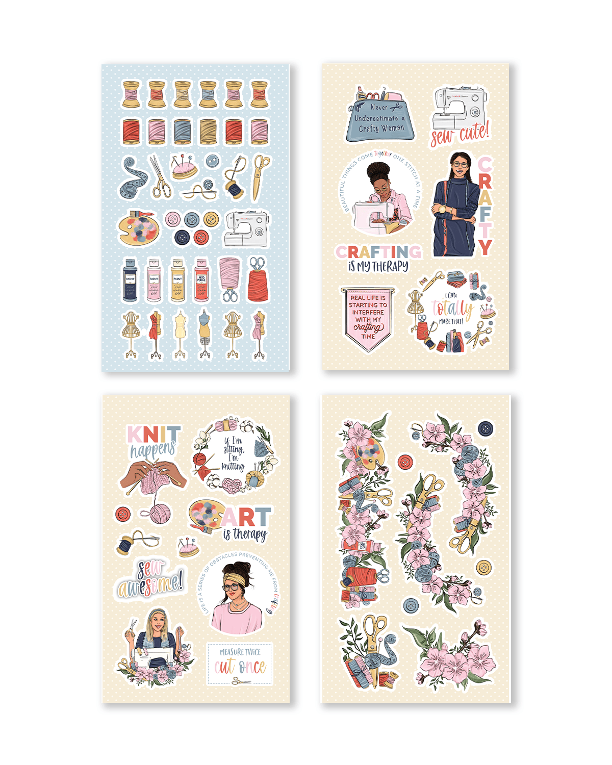Shop Rongrong Let's Get Crafty Digital Sticker Book