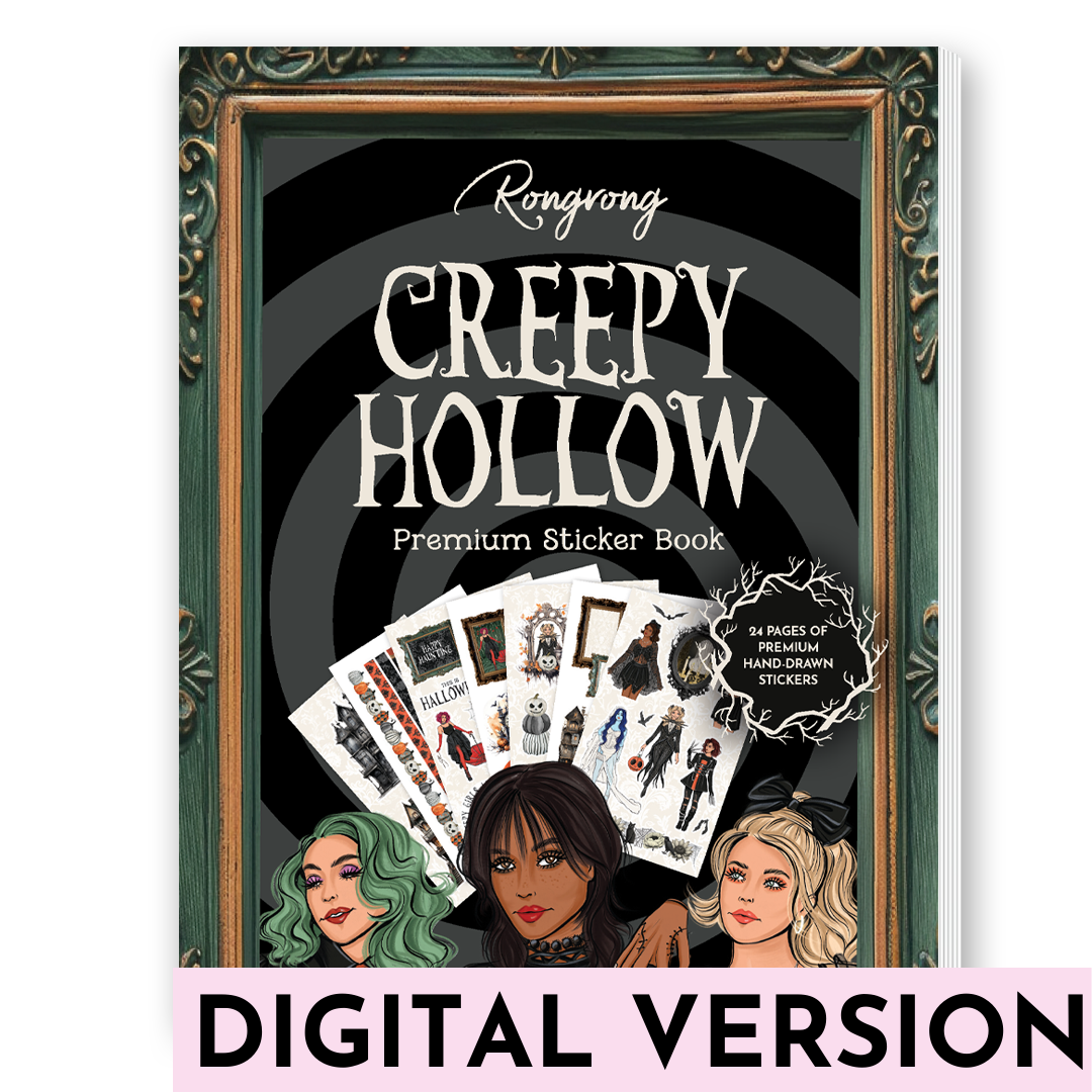 Shop Rongrong Creepy Hollow Digital Sticker Book