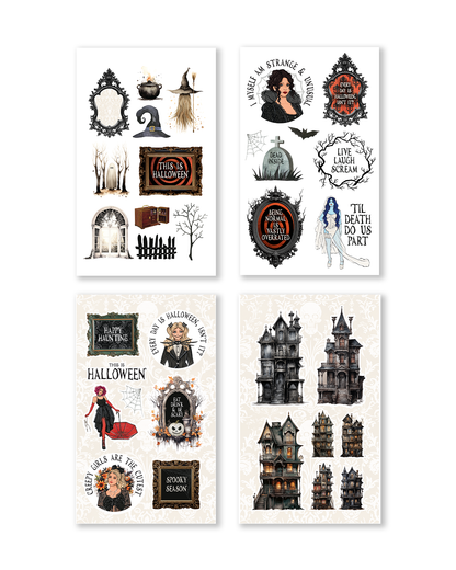 Shop Rongrong Creepy Hollow Sticker BookShop Rongrong Creepy Hollow Digital Sticker Book for ipad