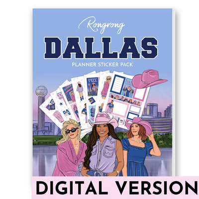 Shop Rongrong Dallas Sticker Pack Digital