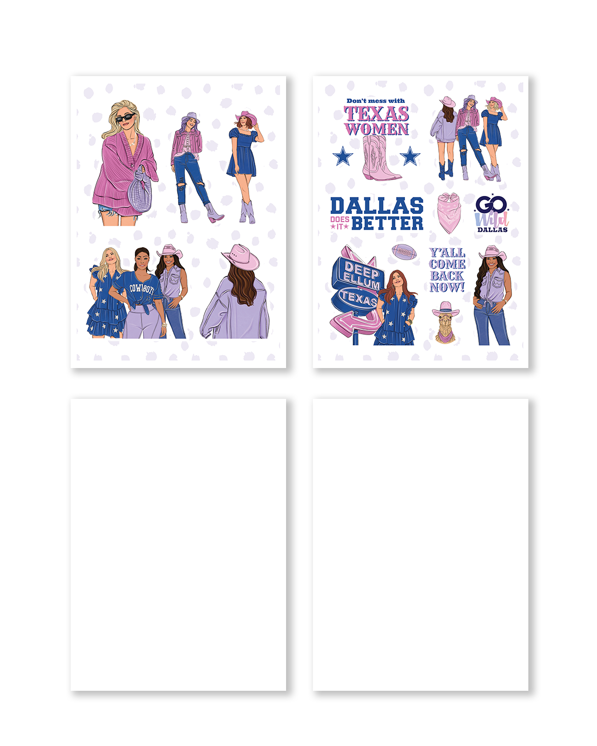 Shop Rongrong Dallas Planner Sticker Pack for jounral