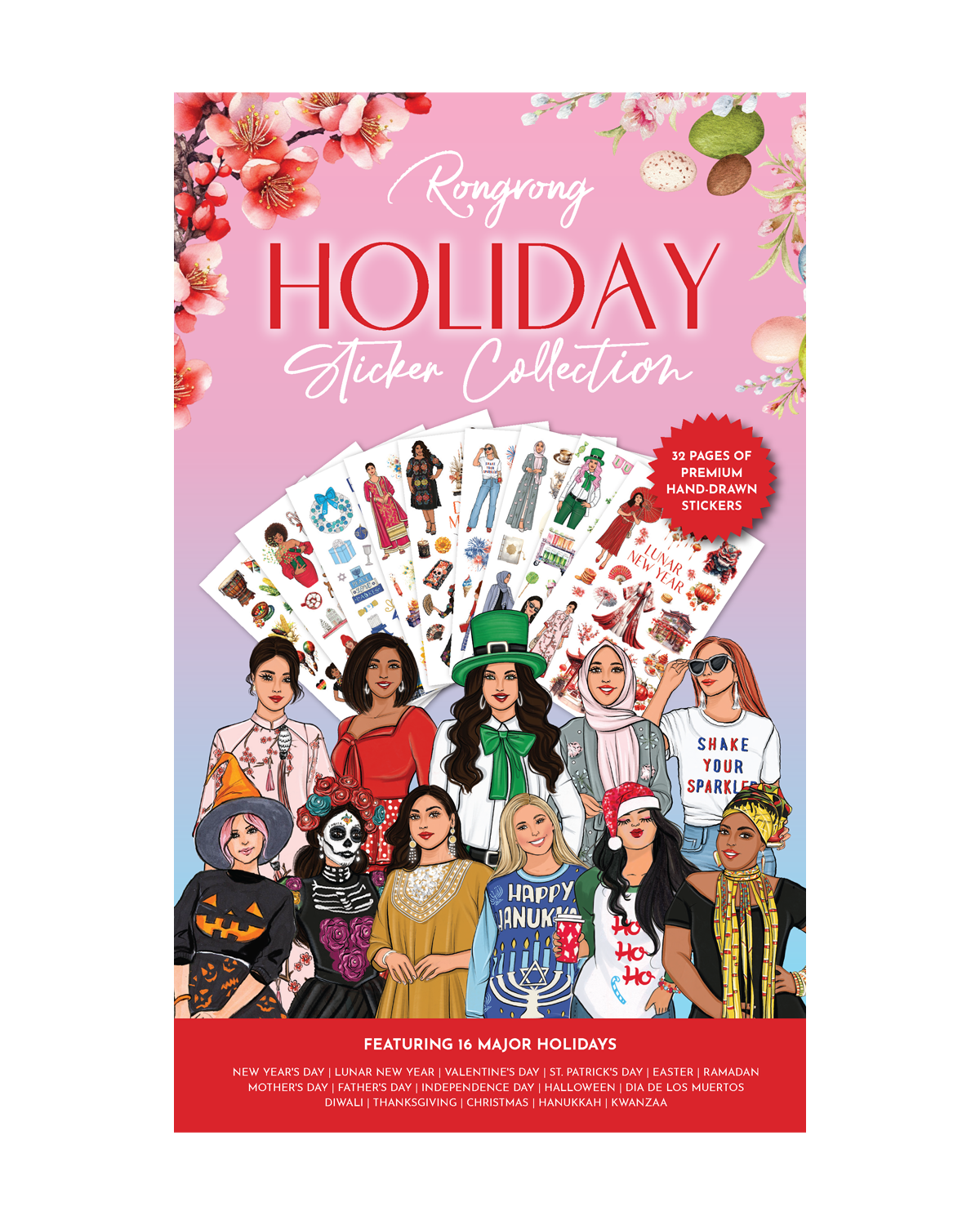 Events of the year sticker book