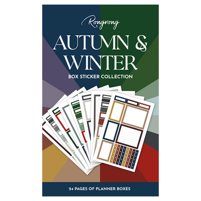 Shop Rongrong Fall/Winter Box Sticker Book