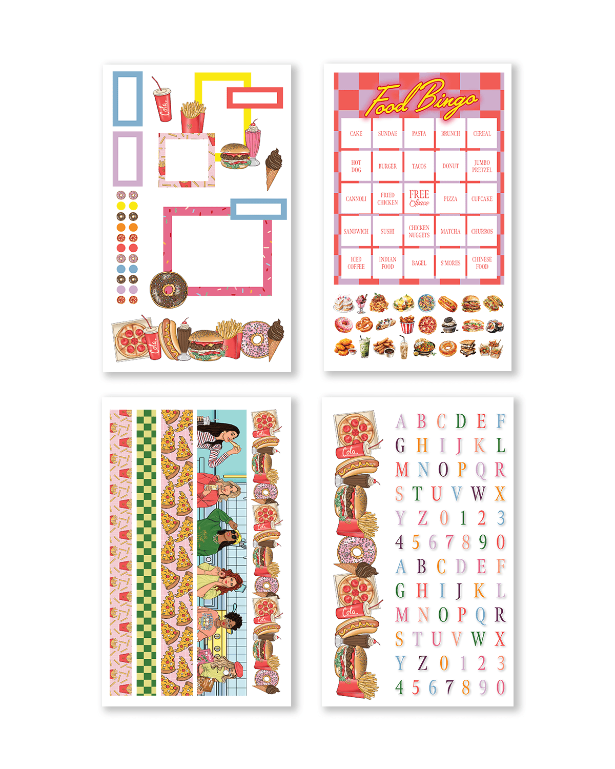 food illustrations 