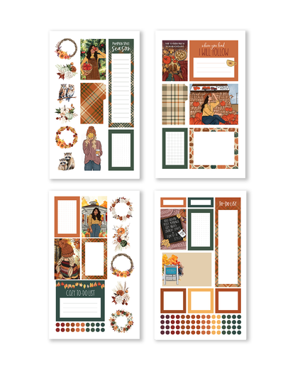 Shop Rongrong Autumn Charm Sticker Book for planner