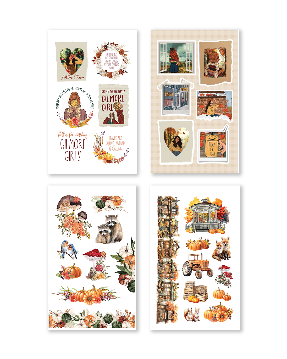 Shop Rongrong Autumn Charm Sticker Book