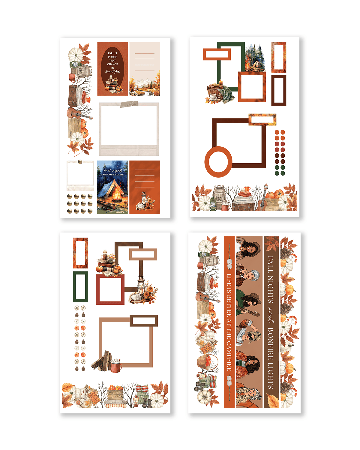 Shop Rongrong Autumn Campfire Sticker Book