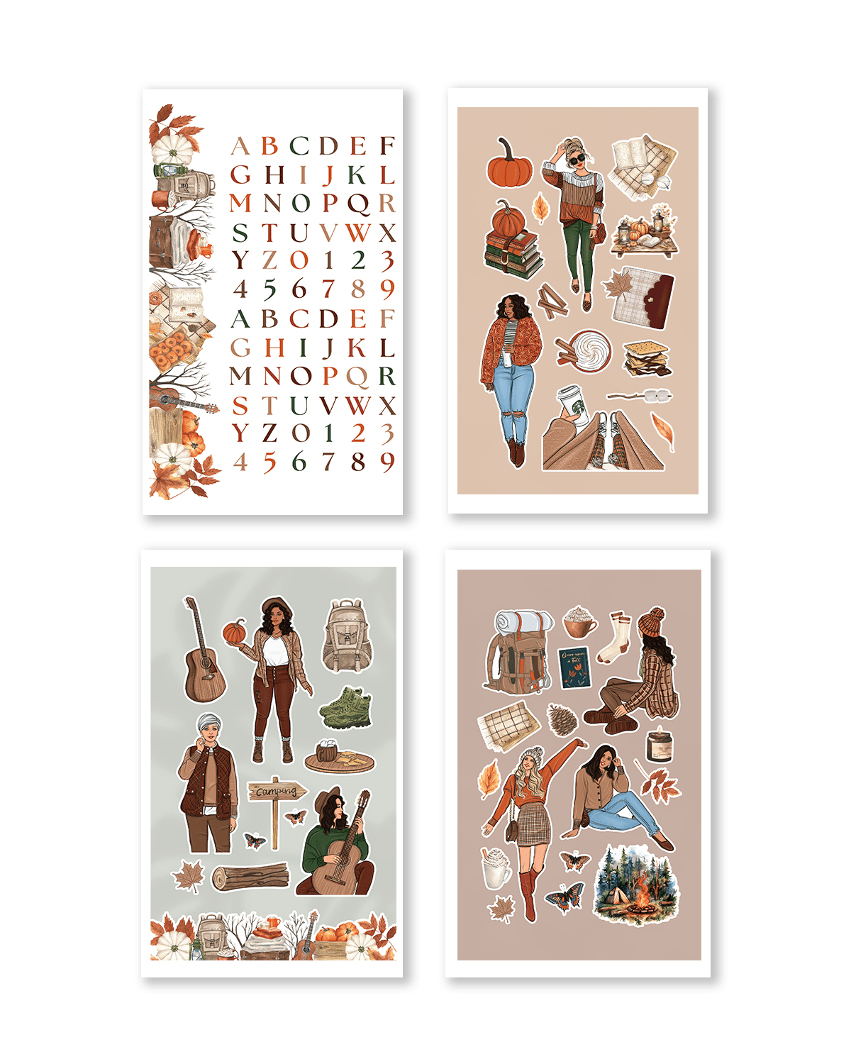 Shop Rongrong Autumn Campfire Sticker Book