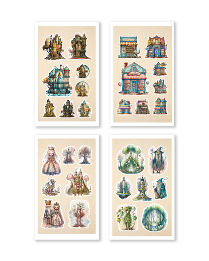 Shop Rongrong Fantastical Sticker Book for Journal