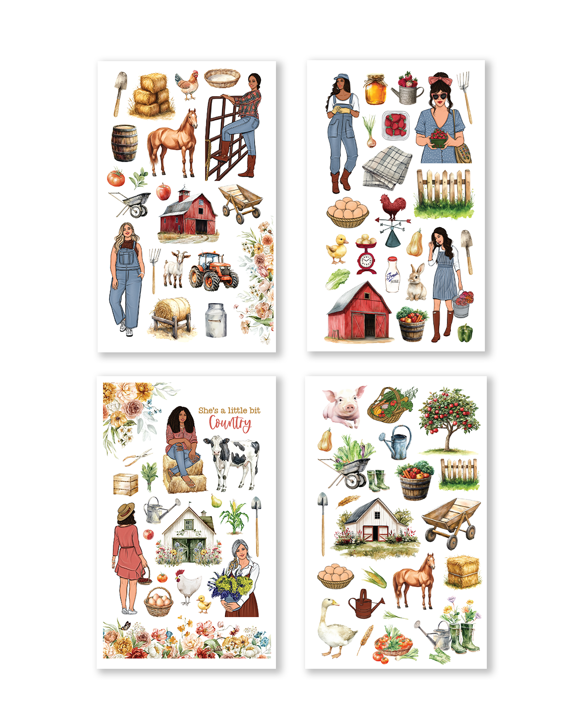 Farm Charm stickers