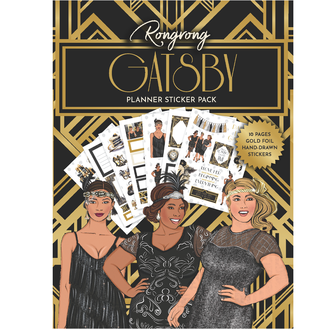 Shop Rongrong Gatsby Planner Sticker Pack