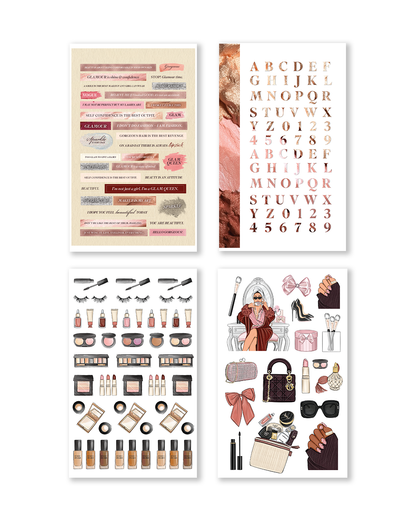 Shop Rongrong Glam Babe Sticker Book