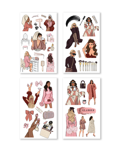 Shop Rongrong Glam Babe Sticker Book