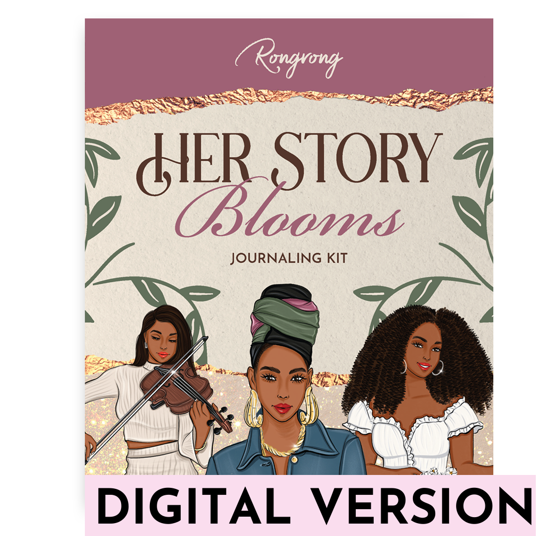 Her Story Bloom Digital Journal Kit