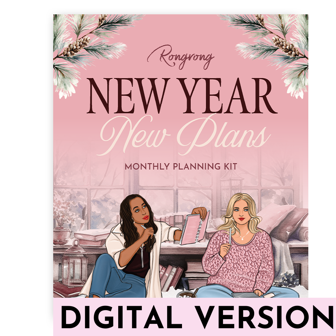New Year New Plans Monthly Planning Kit [DOWNLOAD]
